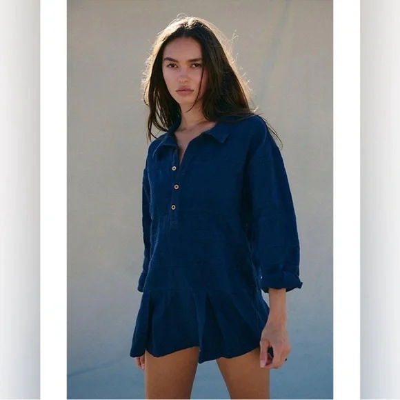 Free People Beach Checkin In Mini Dress - Picture 4 of 6